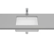 Roca Inspira SQUARE – Умивалник под плот 49.4×39×14см White бял FINECERAMIC® A327536000