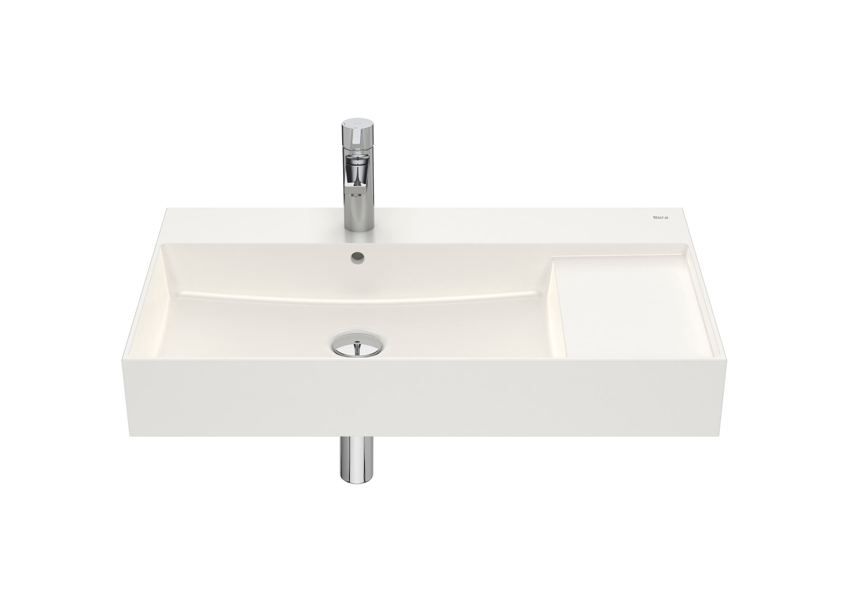 Roca Inspira Умивалник FINECERAMIC® стенен/мебел 80×49см White A32752B000