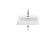 Roca ONA – Компактен умивалник за стенен монтаж 50×36×15см Glossy White бял гланц A32768E000