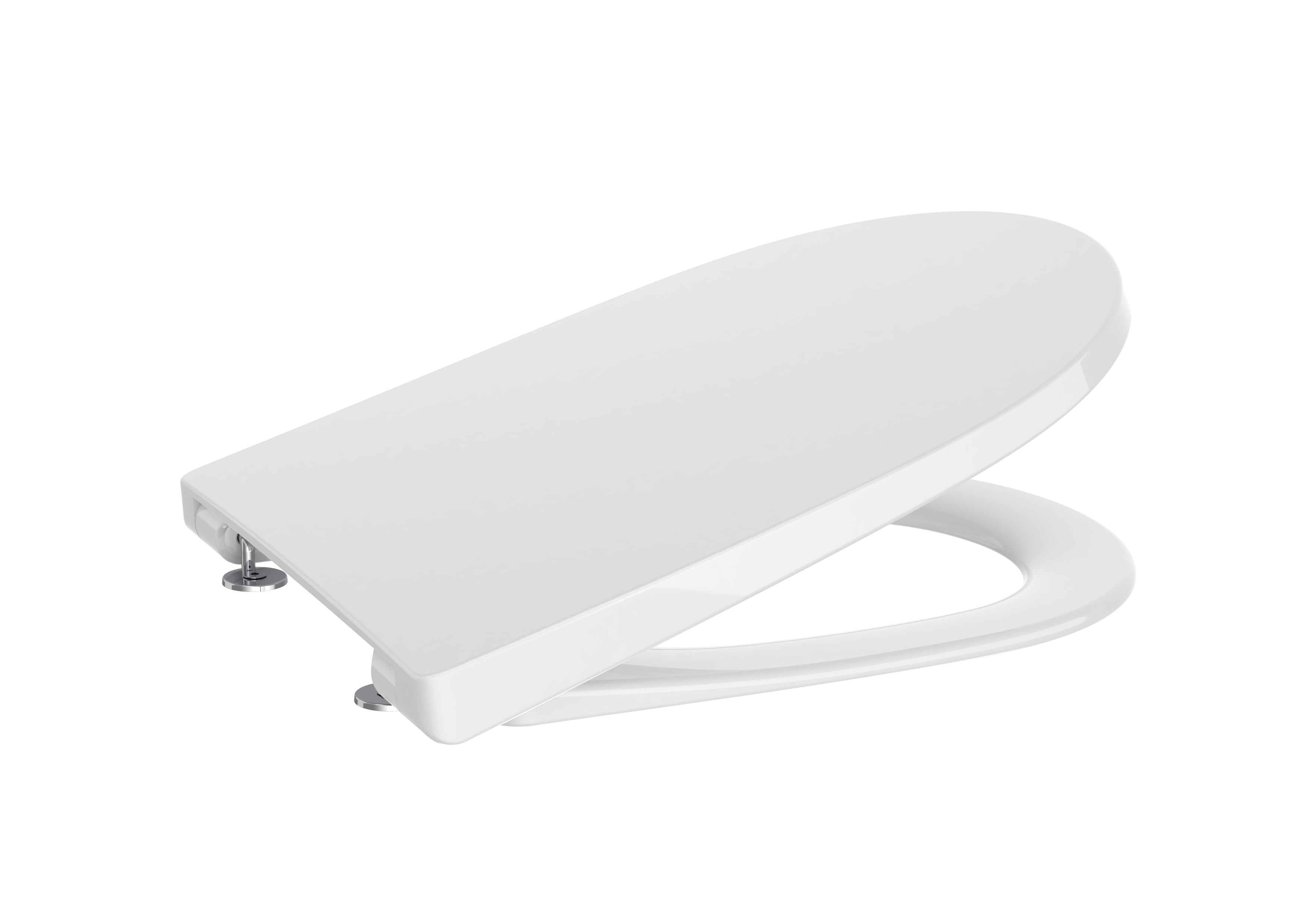 Roca Ona SUPRALIT Седалка и капак за тоалетна чиния EasyFix Glossy White A801E10001