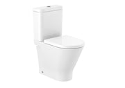 Roca The Gap Round Тоалетна чиния моноблок Rimless комфортна височина White A3420NJ000