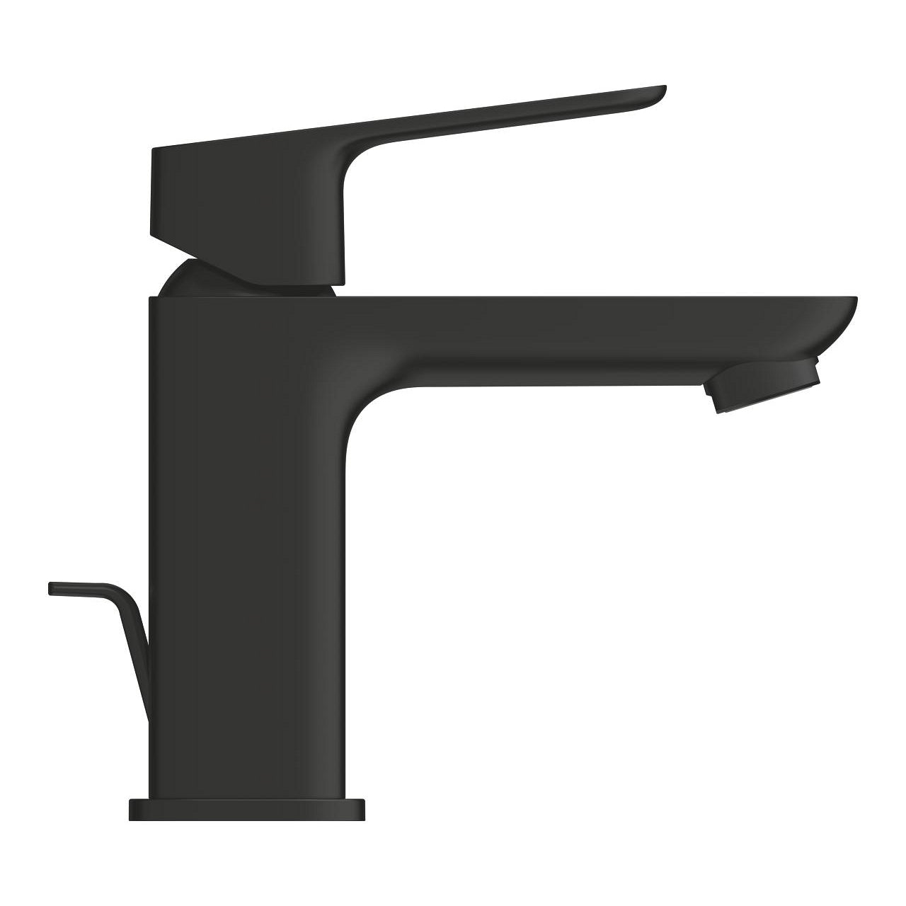 GROHE Cubeo Смесител умивалник S-размер с изпразнител Matte Black 10 169 42430 - Stonea.BG