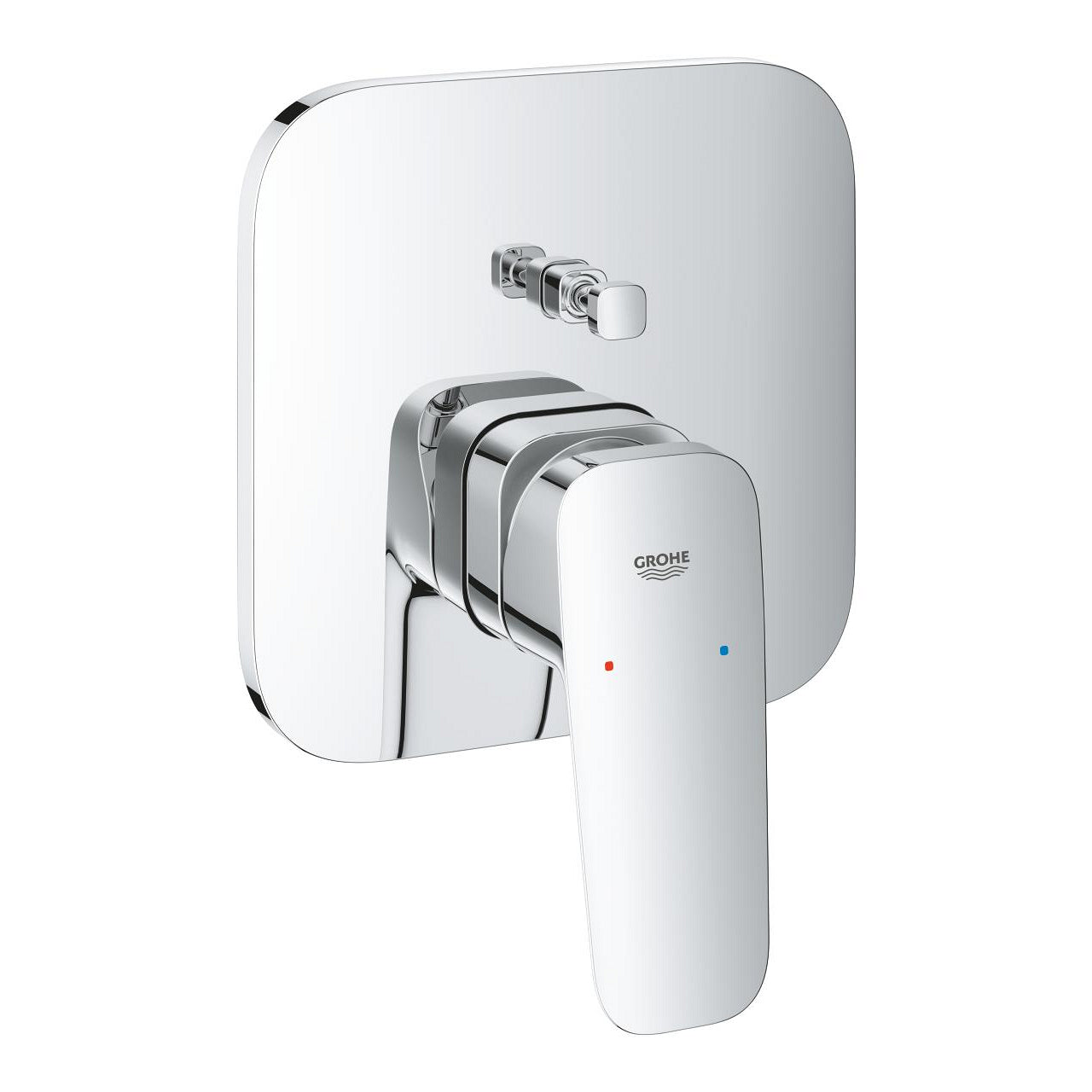 GROHE Cubeo Смесител вана/душ за вграждане без тяло Хром 10 177 80000 - Stonea.BG