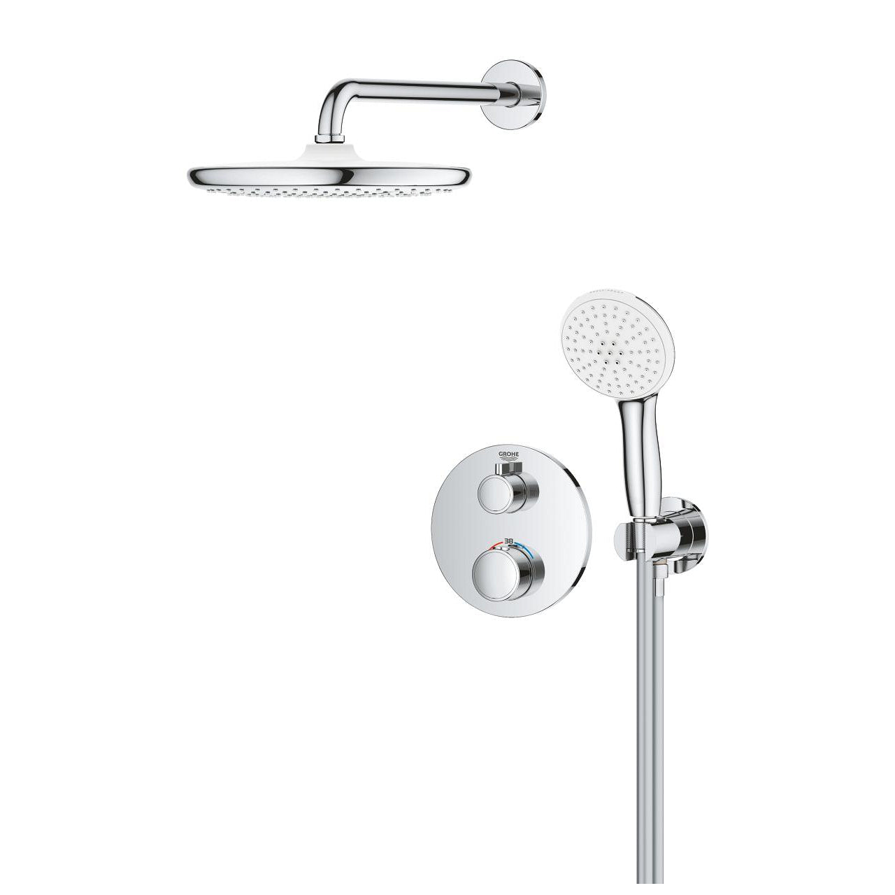 GROHE Комплект Tempesta 250 за Rapido Shower Frame 10 399 600 00 - Stonea.BG