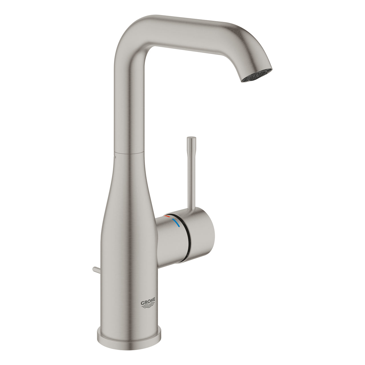 GROHE Eurosmart I Смесител Умивалник M-размер с Pop-up Вграждане SuperSteel 24174DC1 - Stonea.BG
