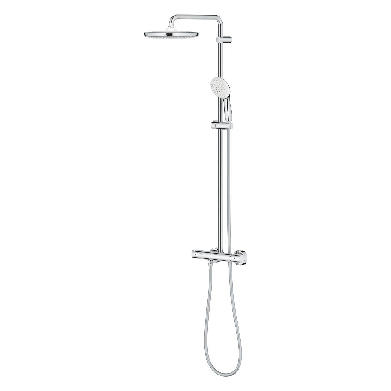 GROHE Tempesta 250 Душ Система с Термостат + Euphoria 110 7,3 l/min 26 670 001 - Stonea.BG