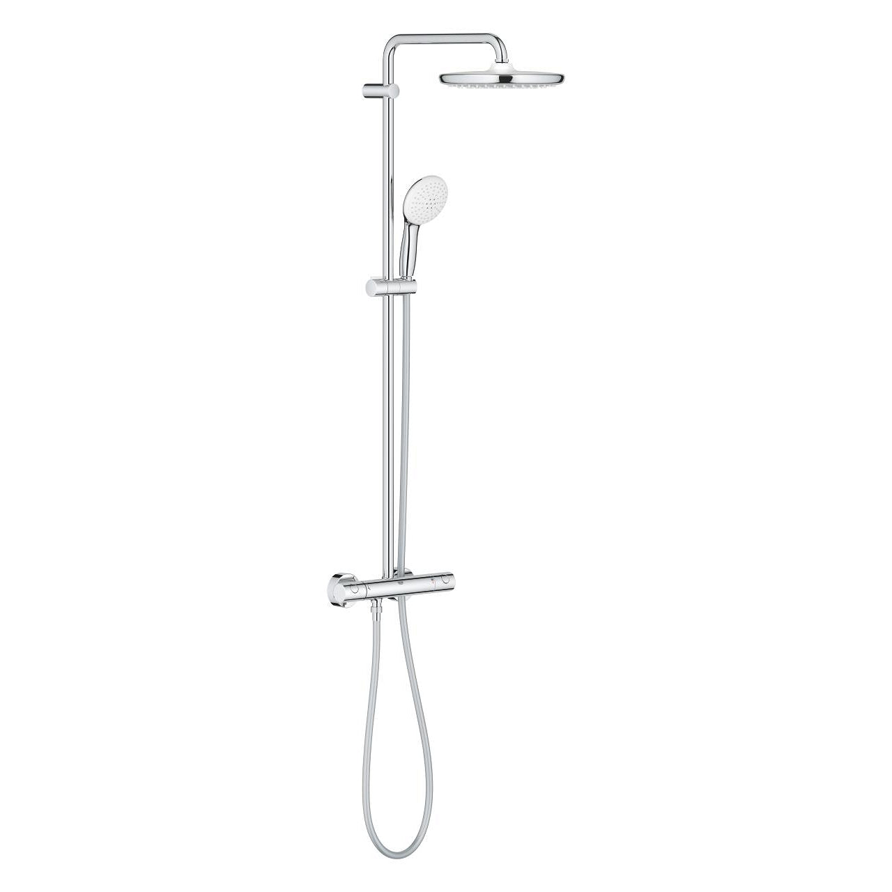 GROHE Tempesta 250 Душ Система с Термостат + Euphoria 110 7,3 l/min 26 670 001 - Stonea.BG