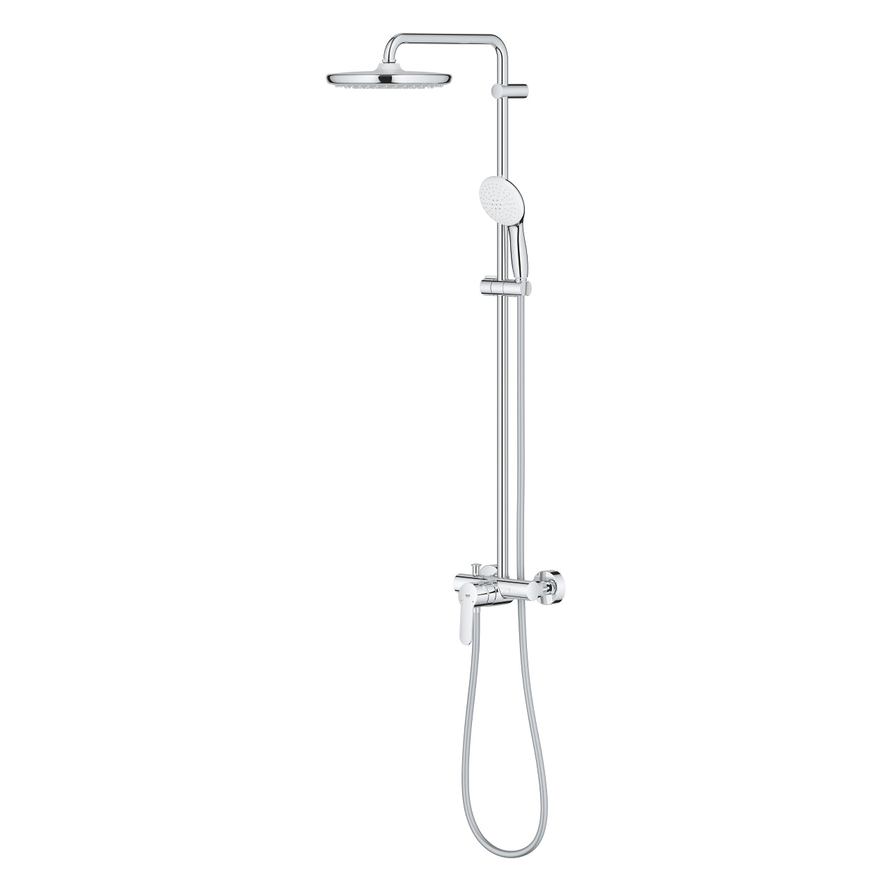 GROHE Tempesta 250 Душ Система с Превключвател 2 струи 7,3 l/min 26 673 001 - Stonea.BG