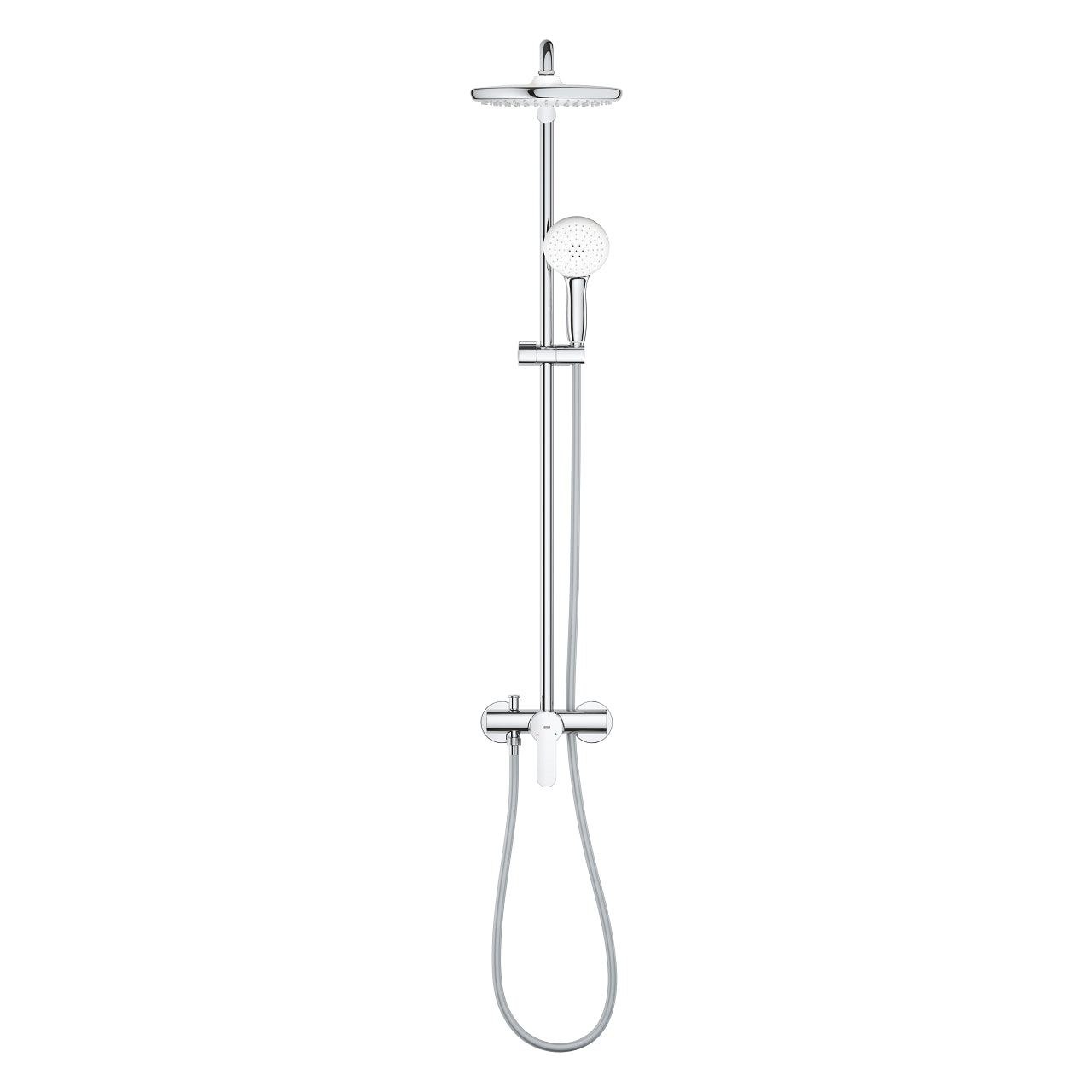 GROHE Tempesta 250 Душ Система с Превключвател 2 струи 7,3 l/min 26 673 001 - Stonea.BG