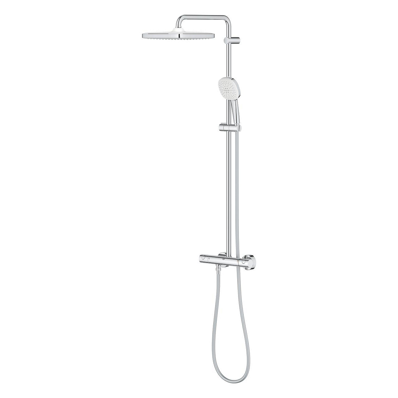 GROHE Tempesta 250 Cube Душ Система с Термостат 7,3 l/min 26 689 001 - Stonea.BG