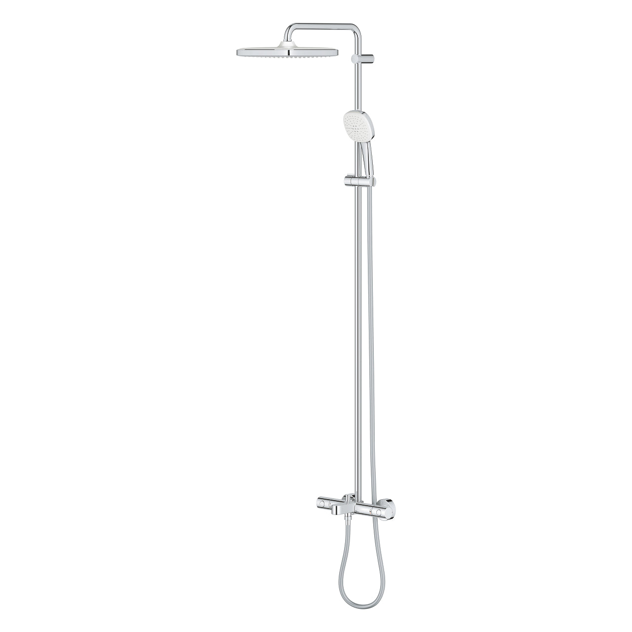 GROHE Tempesta 250 Cube Душ Система с Термостат 20 l/min 26 691 001 - Stonea.BG