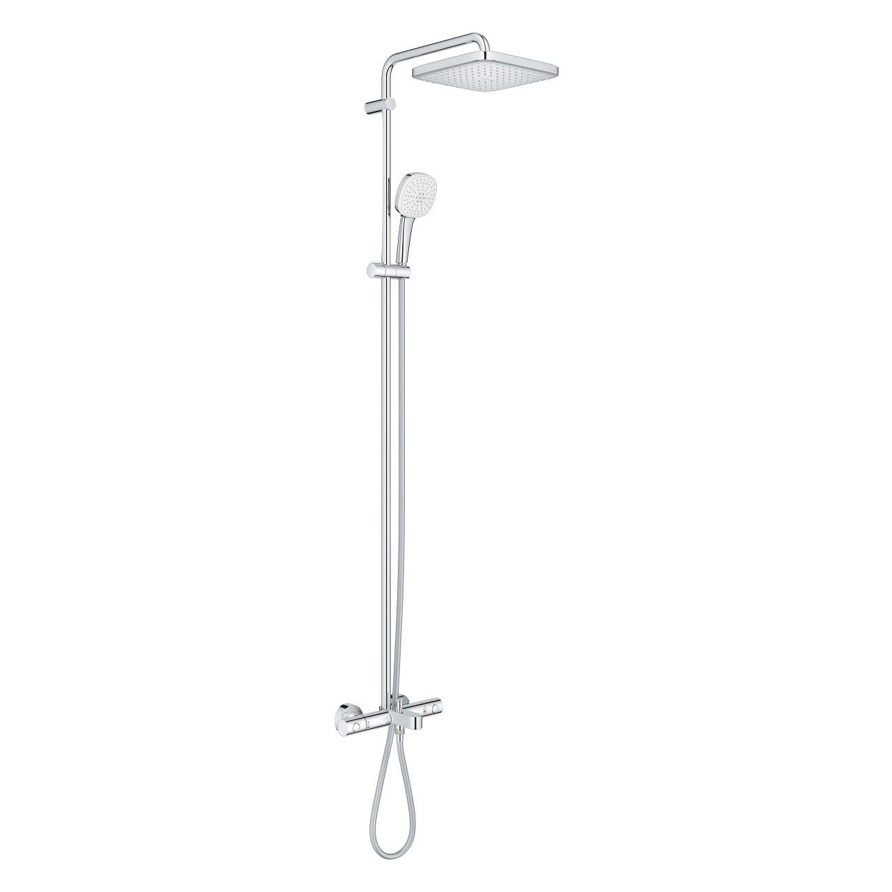 GROHE Tempesta 250 Cube Душ Система с Термостат 20 l/min 26 691 001 - Stonea.BG