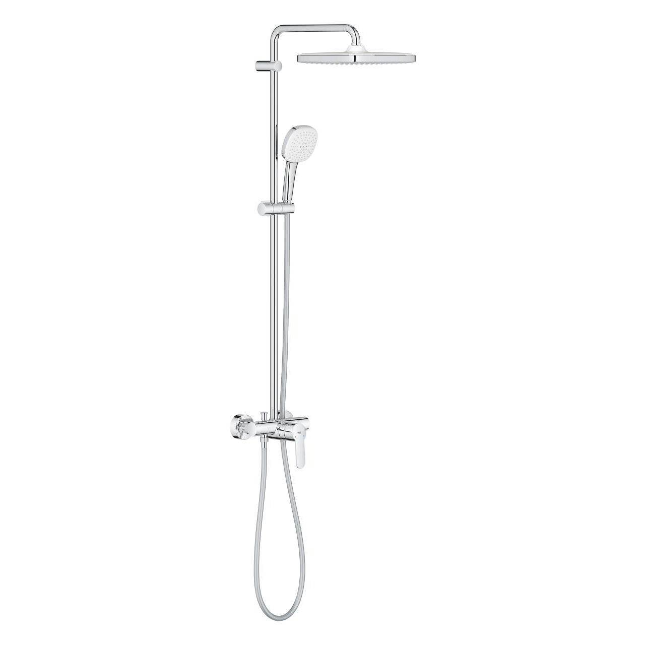 GROHE Tempesta 250 Cube Душ Система с Превключвател 2 струи 7,3 l/min 26 692 001 - Stonea.BG
