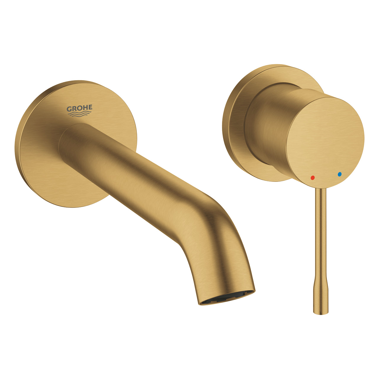 GROHE Essence Смесител Умивалник/Душ M Без Тяло Brushed Cool Sunrise 29192GN1 - Stonea.BG