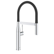 GROHE Essence Професионален Кухненски Смесител GROHFlexx Чучур 2 Функции Душ Аератор Завърта 360° Chrome 30294000 - Stonea.BG