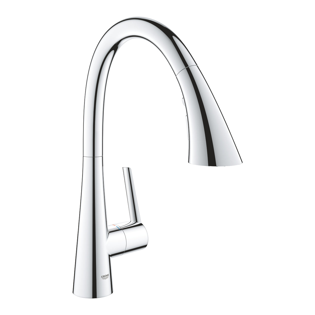 GROHE Zedra Кухненски Смесител Издърпващ Се Чучур 3 Функции Завърта 360° Chrome 32294002 - Stonea.BG