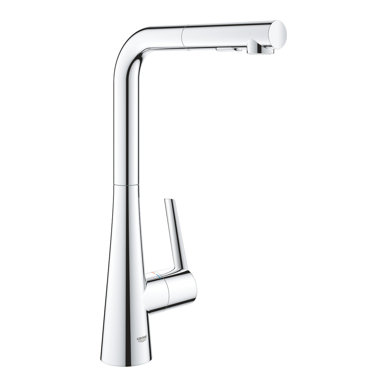 GROHE Zedra Кухненски Смесител Издърпващ Се Чучур 2 Функции Завърта 360° Chrome 32553002 - Stonea.BG