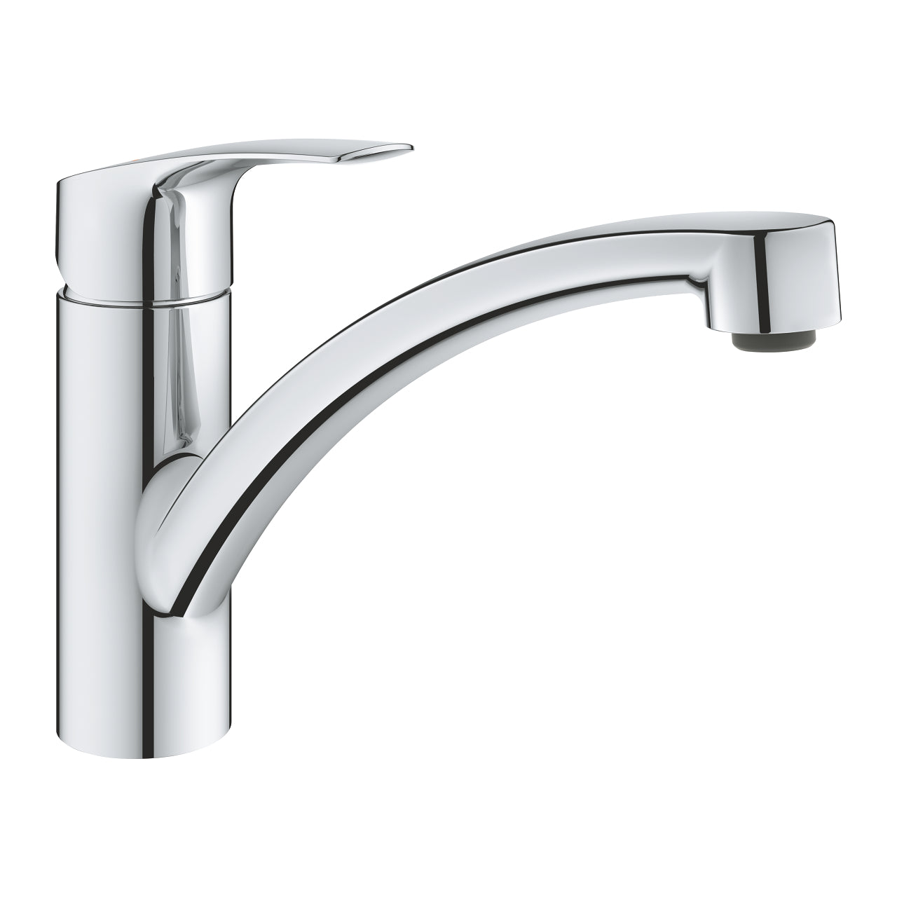 GROHE Eurosmart Кухненски Смесител Нисък Чучур Завърта 140° Chrome 33281003 - Stonea.BG