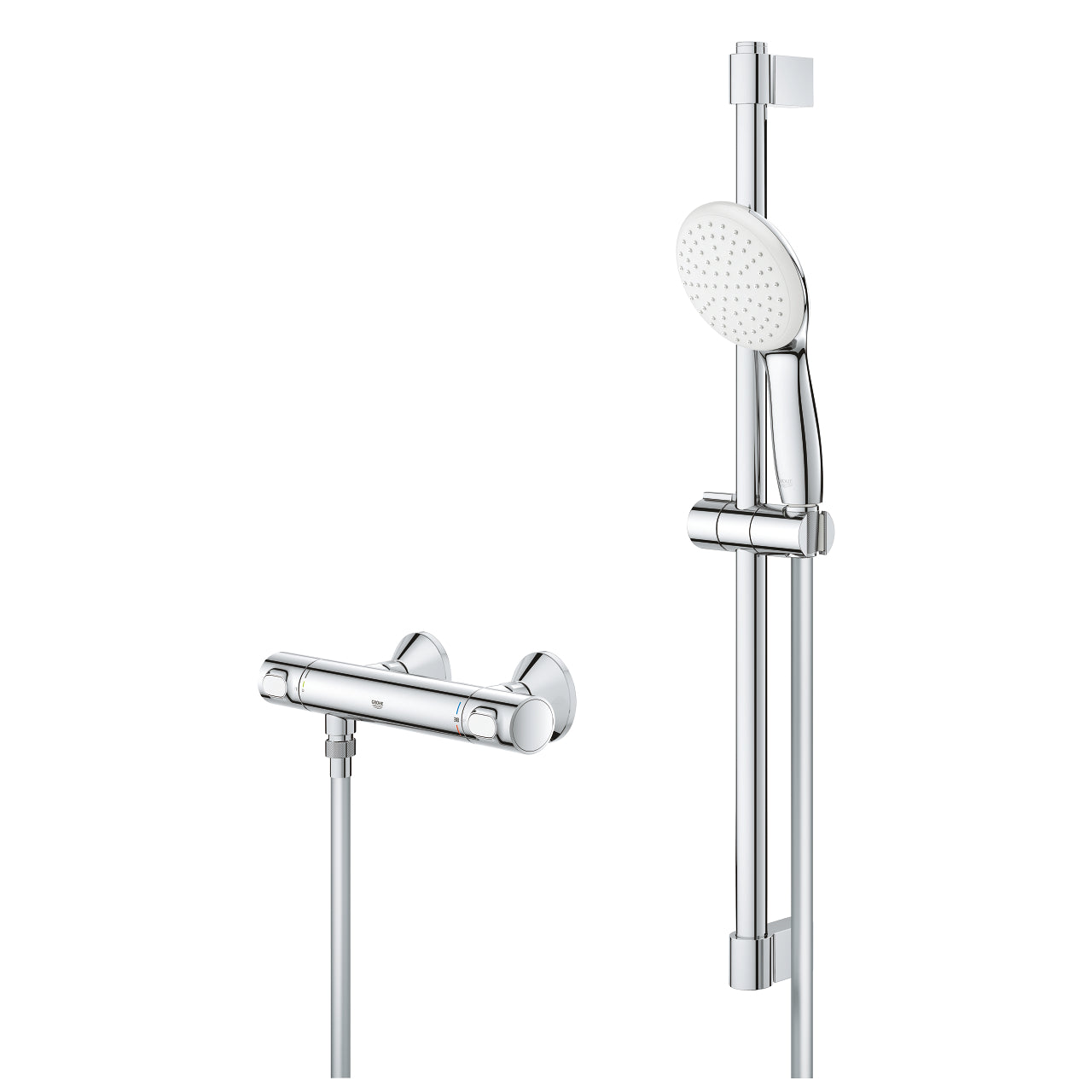 GROHE Grohtherm 500 Душ Гарнитура с Термостат + Tempesta 110 34 796 001 - Stonea.BG