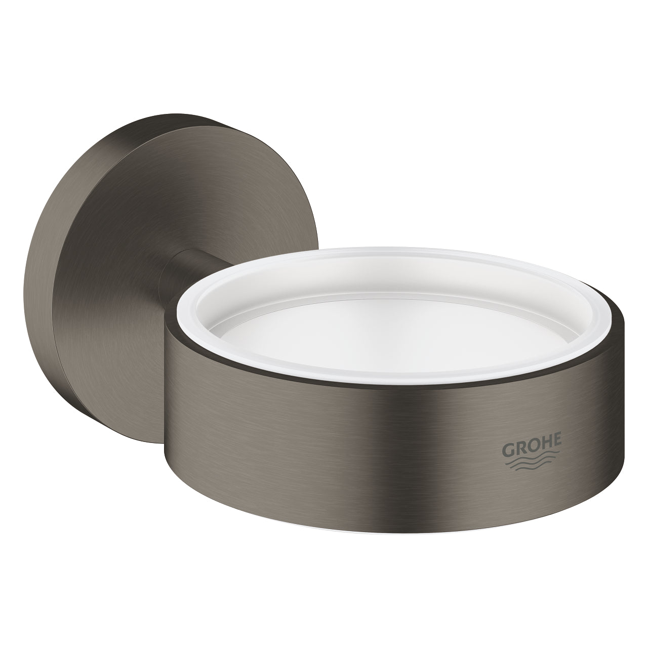 GROHE Essentials Държач за Чаша Brushed Hard Graphite 40369AL1 - Stonea.BG