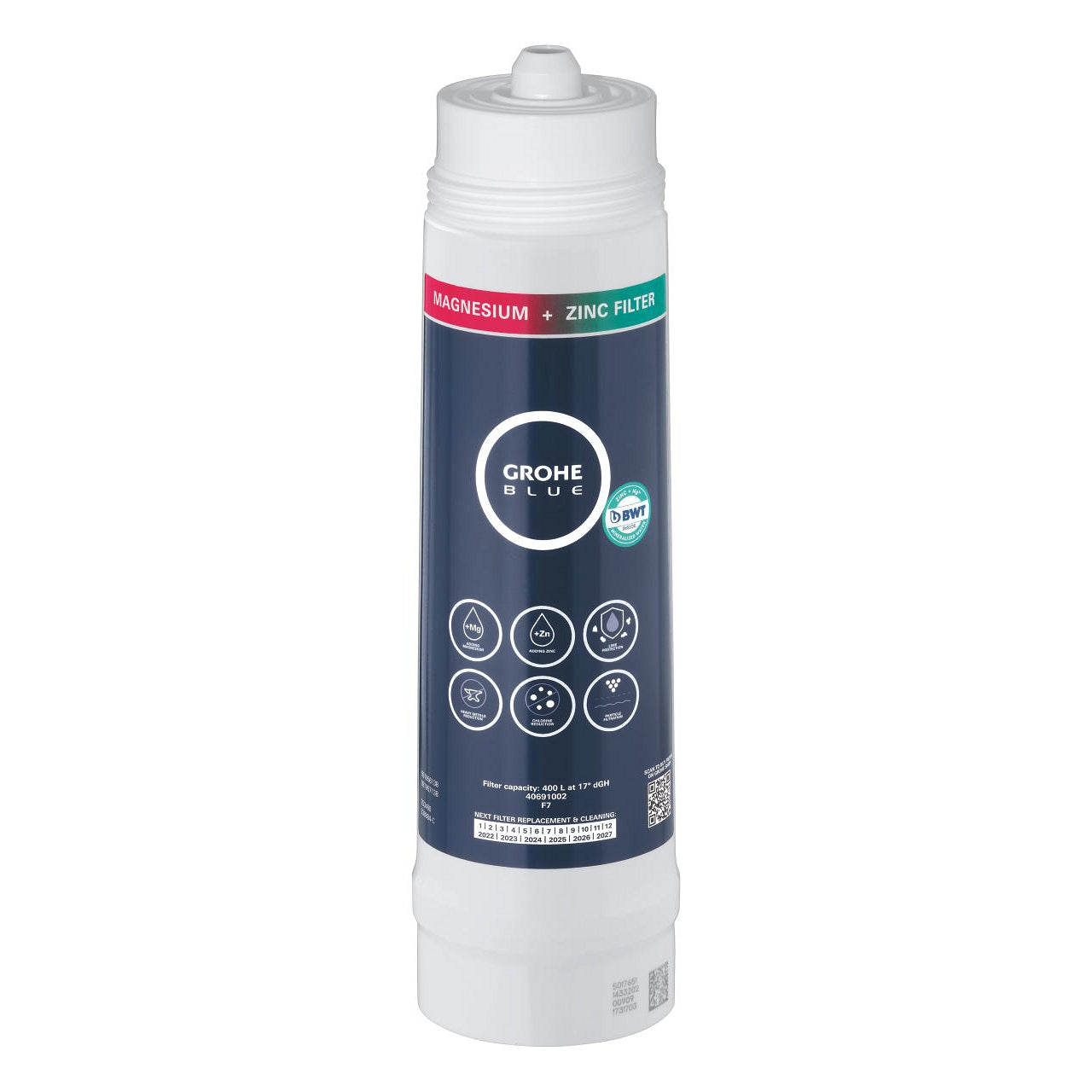 GROHE Blue Филтър с Магнезий и Цинк Капацитет 400 литра 40691002 - Stonea.BG