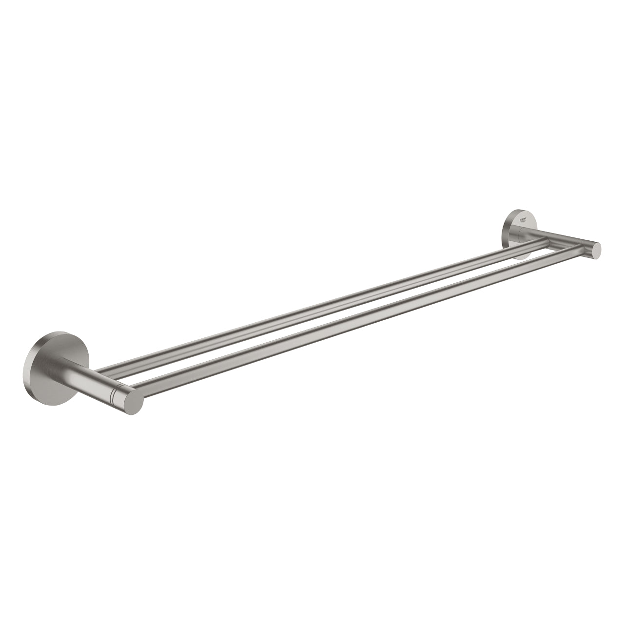 GROHE Essentials Двойна Поставка за Хавлии 654мм SuperSteel 40802DC1 - Stonea.BG