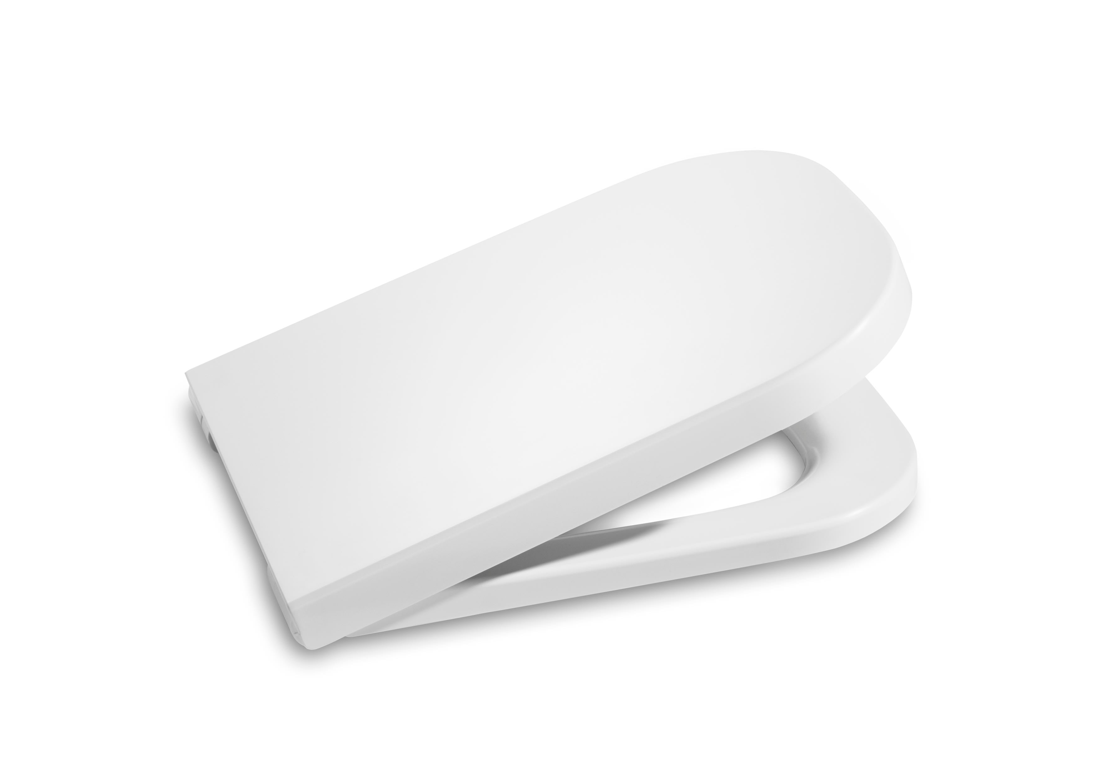 Roca The Gap Square SUPRALIT Седалка и капак за тоалетна чиния EasyFix White A80147000B