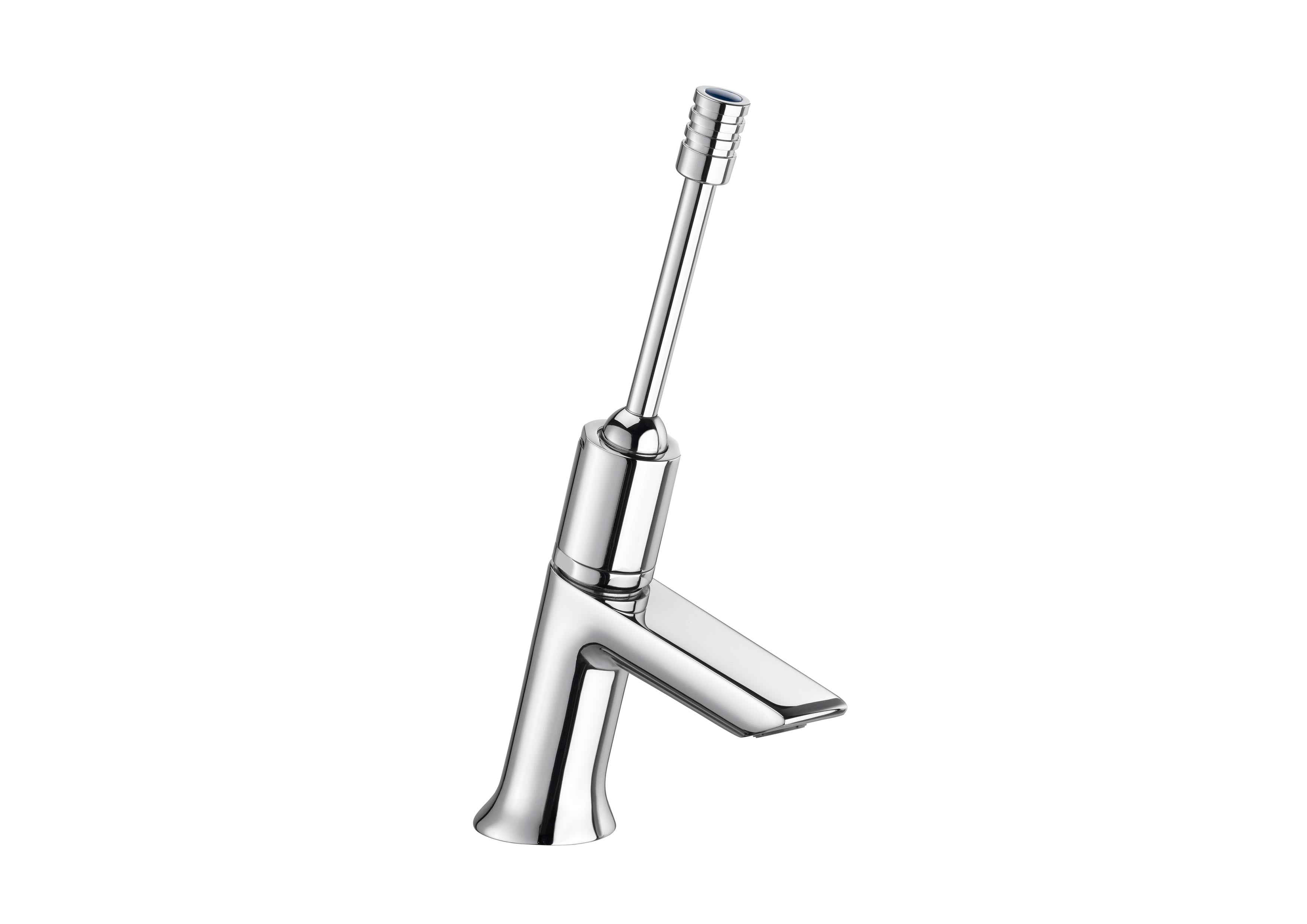 Roca Instant CARE Времезатварящ се стенен смесител за умивалник с ръкохватка Chrome A5A4377C00