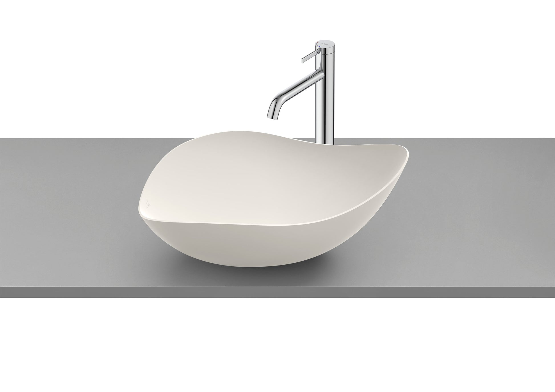Roca Ohtake Умивалник върху Плот Oval White A327A13000 - Stonea.BG