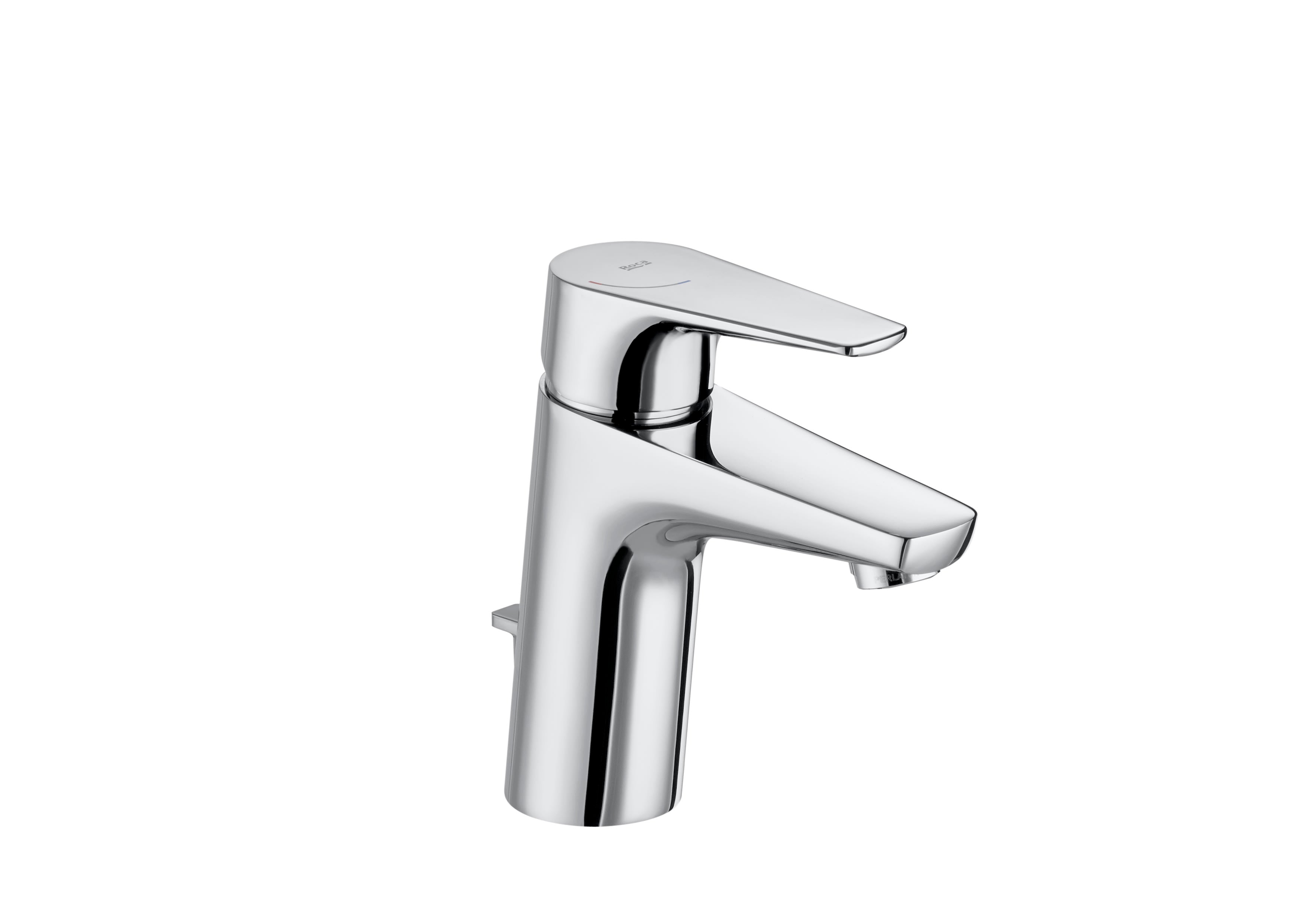 Roca Atlas Смесител за умивалник с автоматичен изпразнител, Cold Start Chrome A5A3090C00