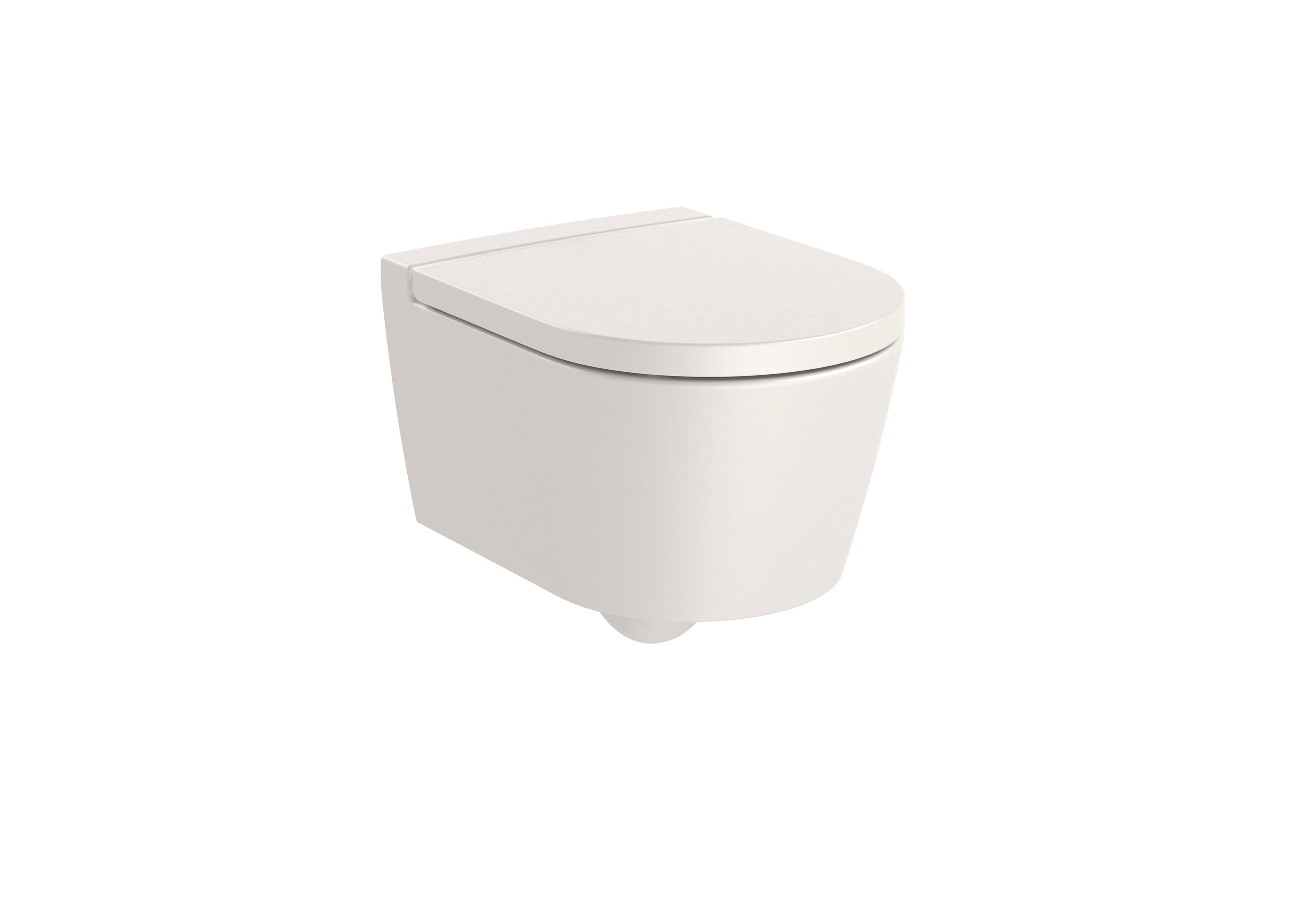 Roca Inspira Round Окачена компактна тоалетна чиния Rimless хоризонтално White A346528000