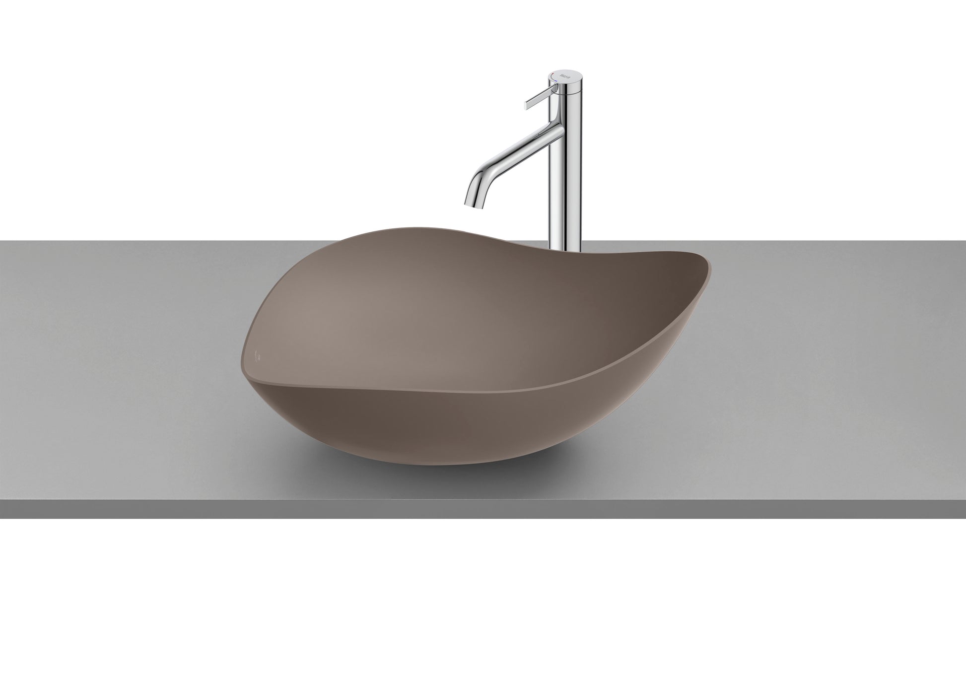 Roca Ohtake Умивалник върху Плот Oval White A327A13000 - Stonea.BG