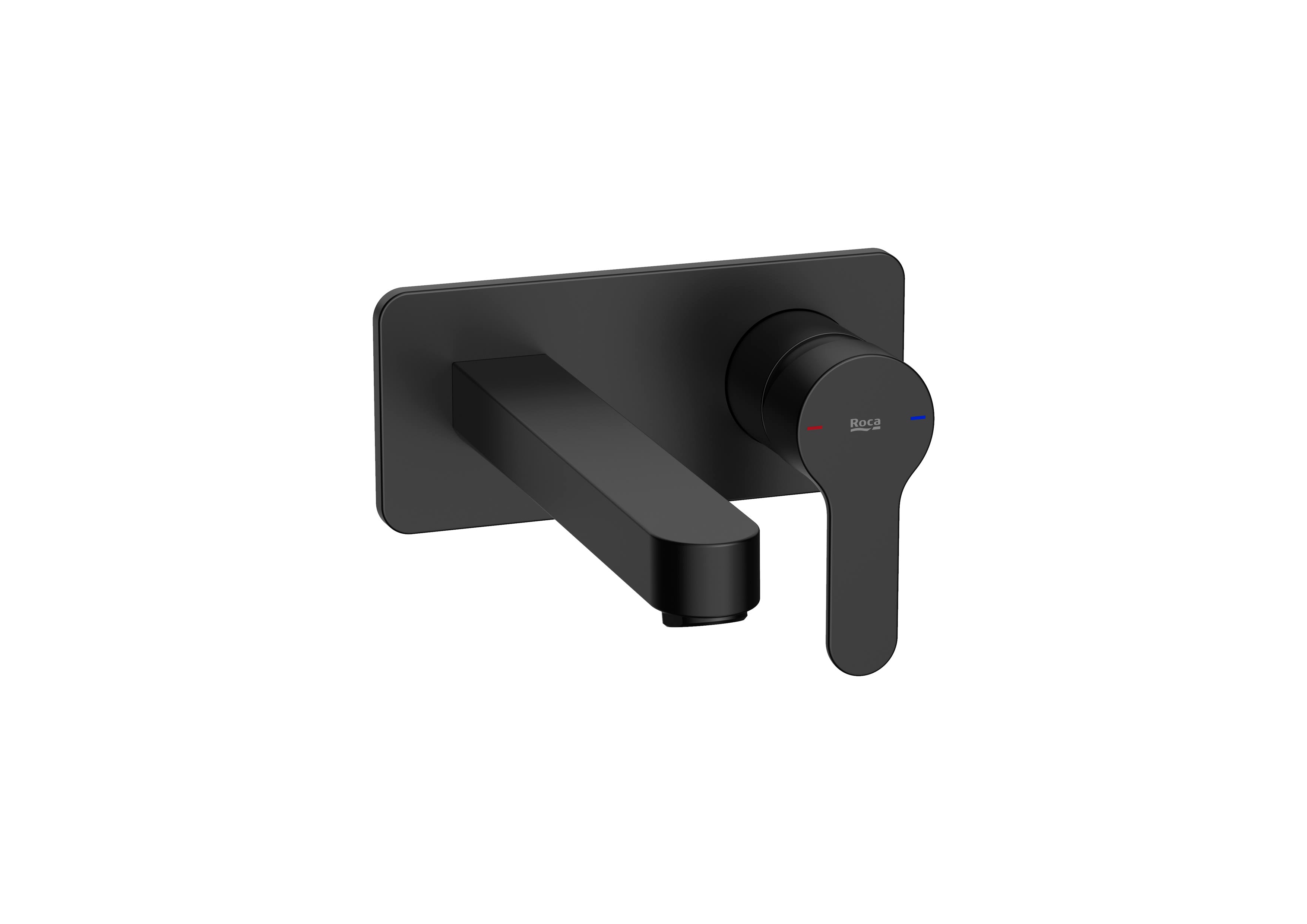 Roca L20 Вграден смесител за умивалник Matt Black A5A3L09NB0