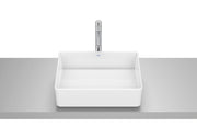 Roca Tura Умивалник върху Плот Правоъгълна BackGlazed White A327691000 - Stonea.BG