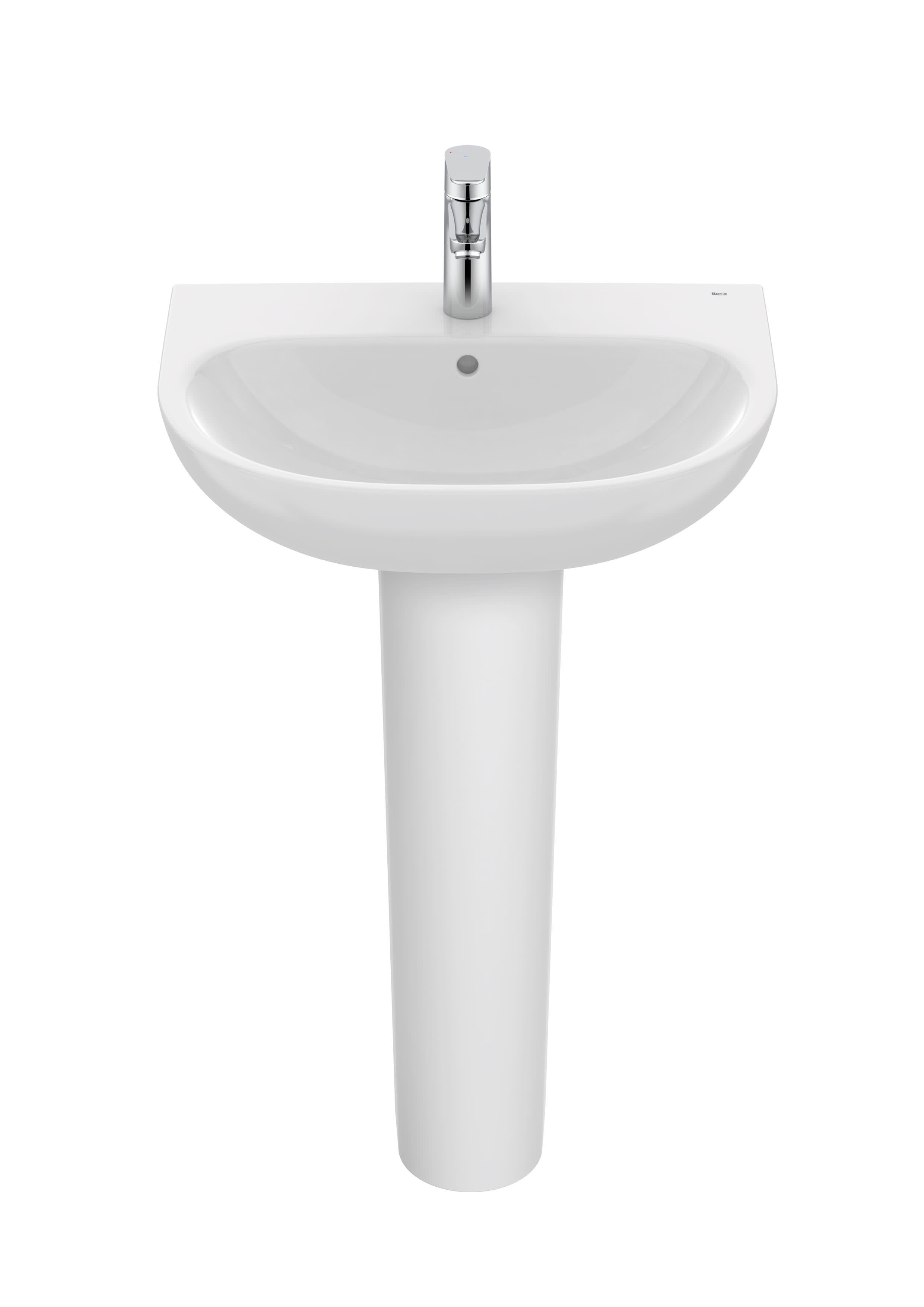 Roca Victoria – Умивалник за стенен монтаж 56×46×15см White бял 1 отвор Novelty A325V02000