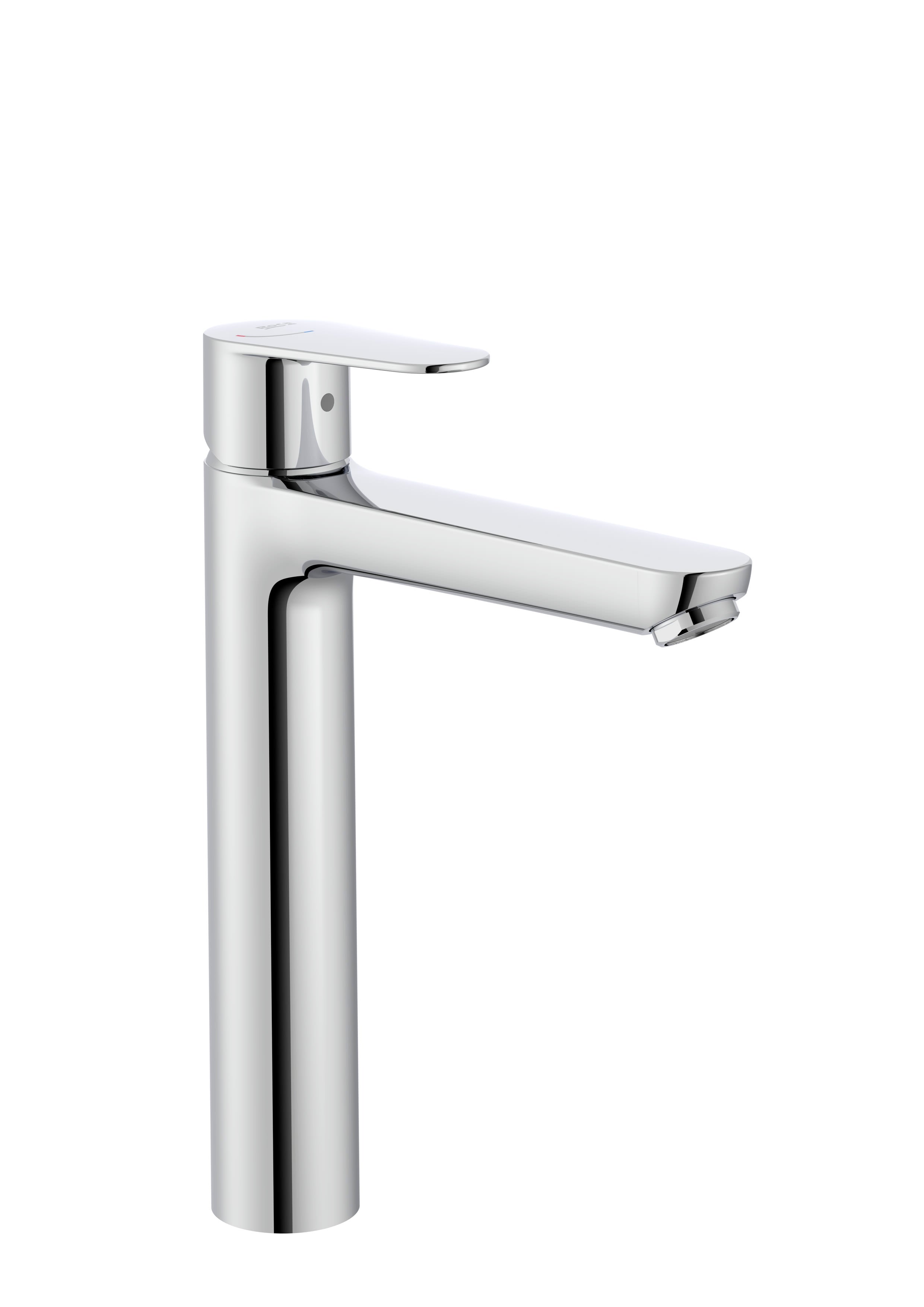 Roca Victoria Plus Смесител за умивалник, висока база с click-clack изпразнител Chrome A5A3C4FC00