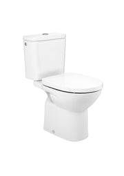Roca Debba Round Тоалетна чиния хоризонтално оттичане Glossy White A34299J000