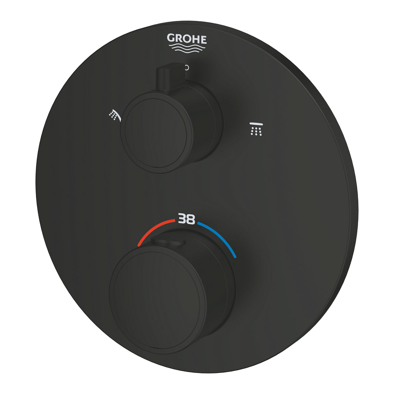 GROHE Grohtherm Термостат за Вграждане Matte Black 1022082430 - Stonea.BG