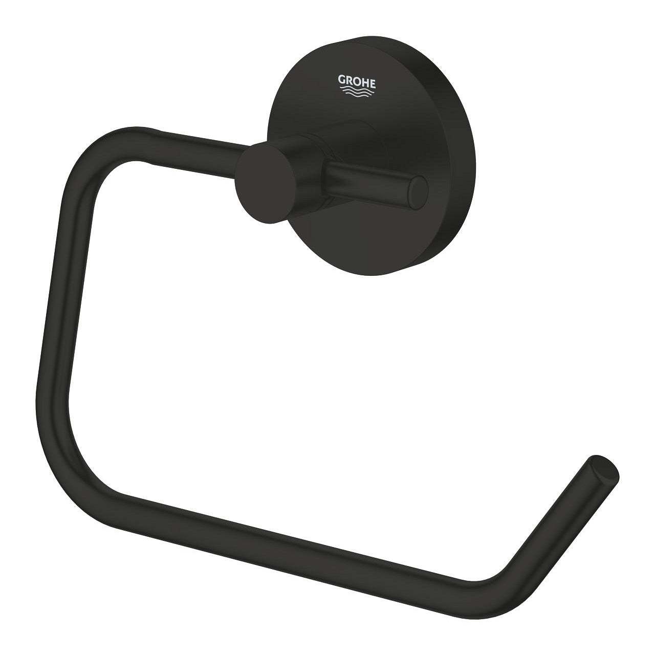 GROHE Essentials Поставка за Тоалетна Хартия Без Капак Matte Black 1024722430 - Stonea.BG