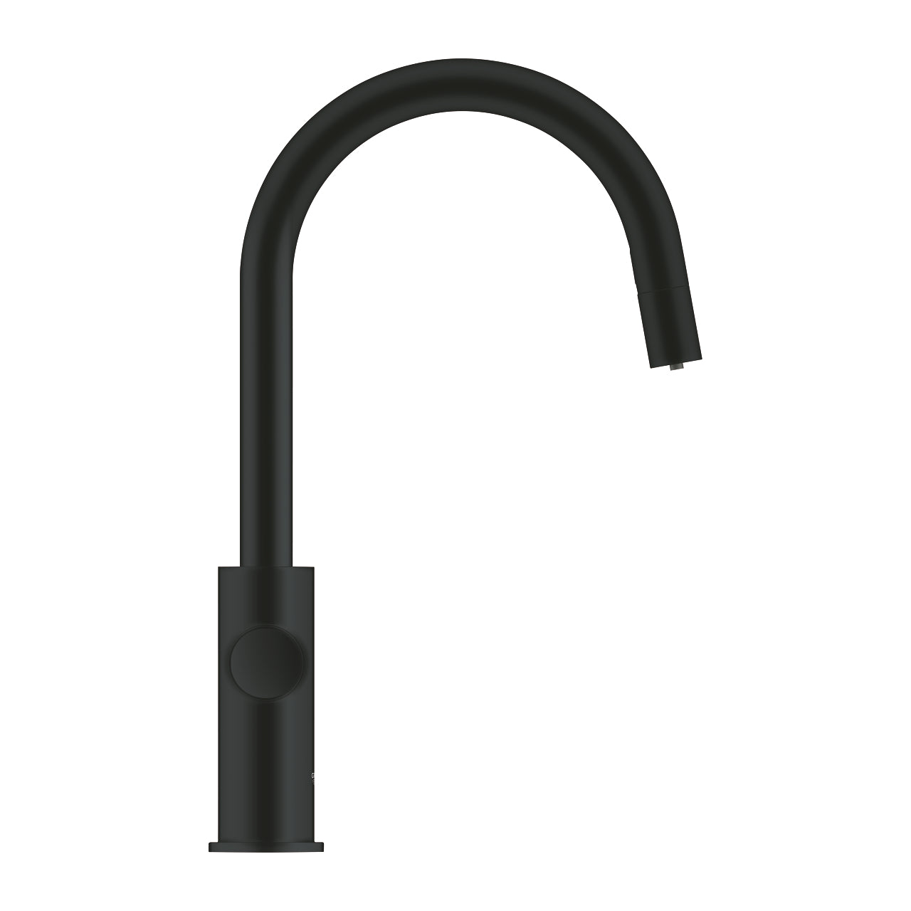 GROHE Blue Home Кухненски Смесител С-чучур + Изтеглящ Се Аератор Matte Black 31541KS0 - Stonea.BG