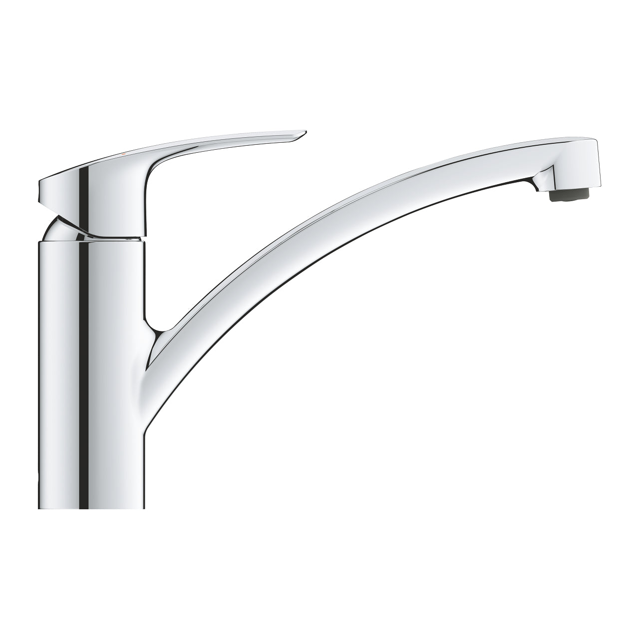 GROHE Eurosmart Кухненски Смесител Нисък Чучур Завърта 140° Chrome 33281003 - Stonea.BG