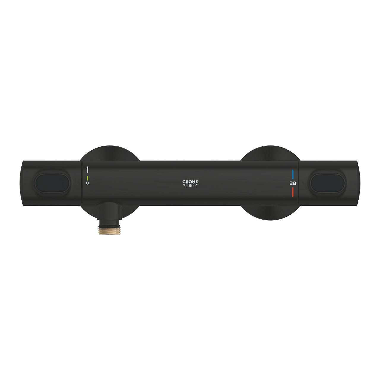 GROHE Grohtherm 500 Термостатен Смесител за Душ Matte Black 347932430 - Stonea.BG