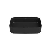 Isvea INFINITY Мивка върху плот Правоъгълна 50×36см Black черен мат 10NF650502N