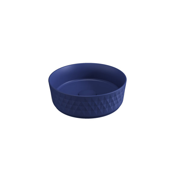 Isvea ARTISAN ROMBO Мивка върху плот ф36см Blue син мат 10NF67036-2Z