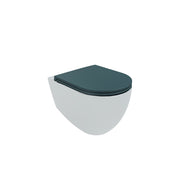 Isvea INFINITY Капак Soft-Close Slim забавено падане Petrol Green петролно зелено мат 40KF0545I-S-2P